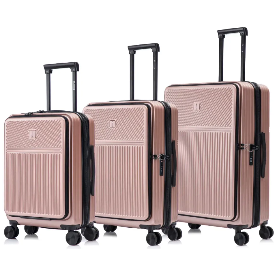 CELIMS Front Opening set 3 trolley 75-65-56 cm espandibili TSA