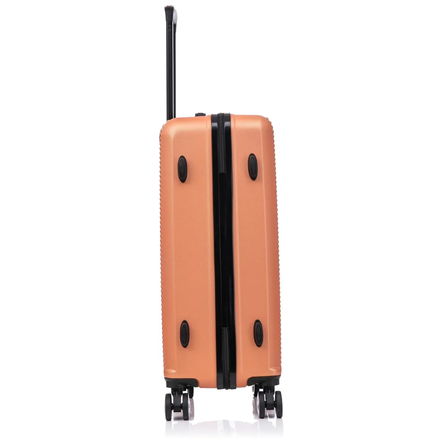 CELIMS Weekend Valigia Cabina 55 cm Nero ABS Leggera