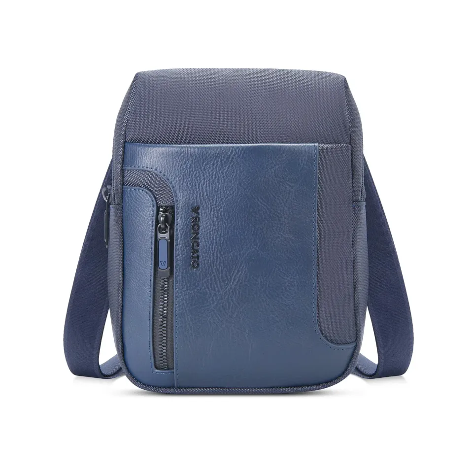 Roncato Panama 4.0 Borsello Uomo 23x18 cm Navy tracolla
