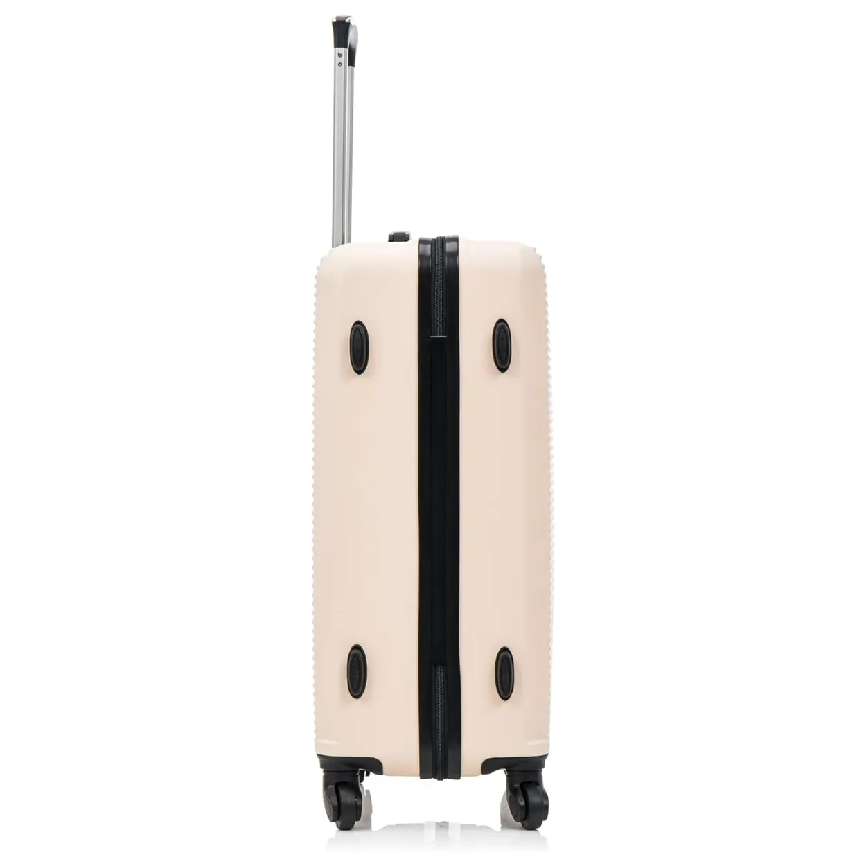 CELIMS Stiva Valigia ABS Beige 65cm 20kg rigida con TSA