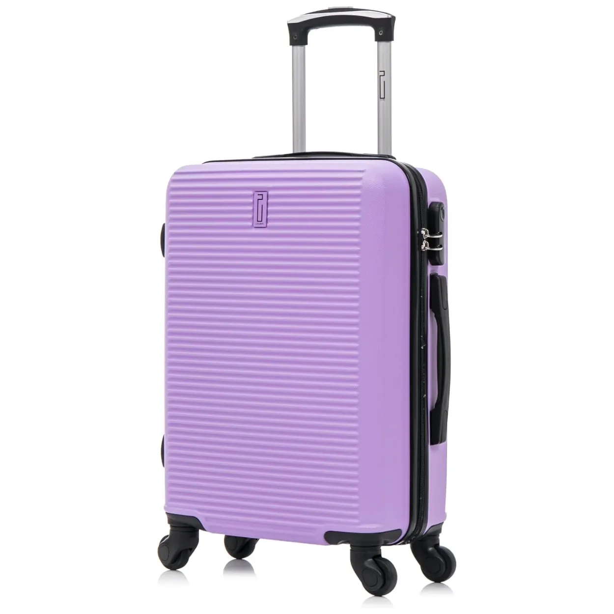 CELIMS Set 3 Valigie ABS Rigide Viola 55+65+75 cm