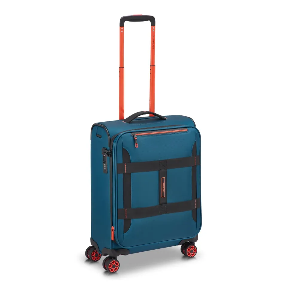 Roncato Norway trolley mano blu denim 40 L espandibile