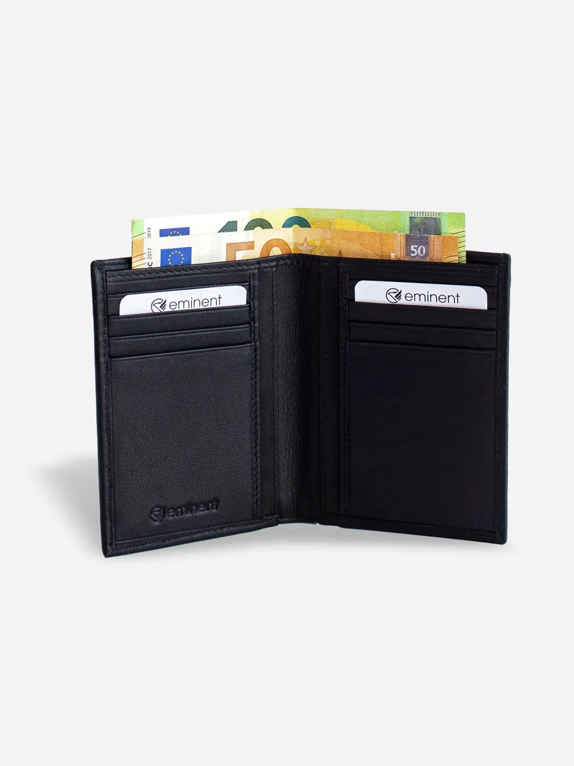 Eminent Highbury portafoglio pelle verticale RFID
