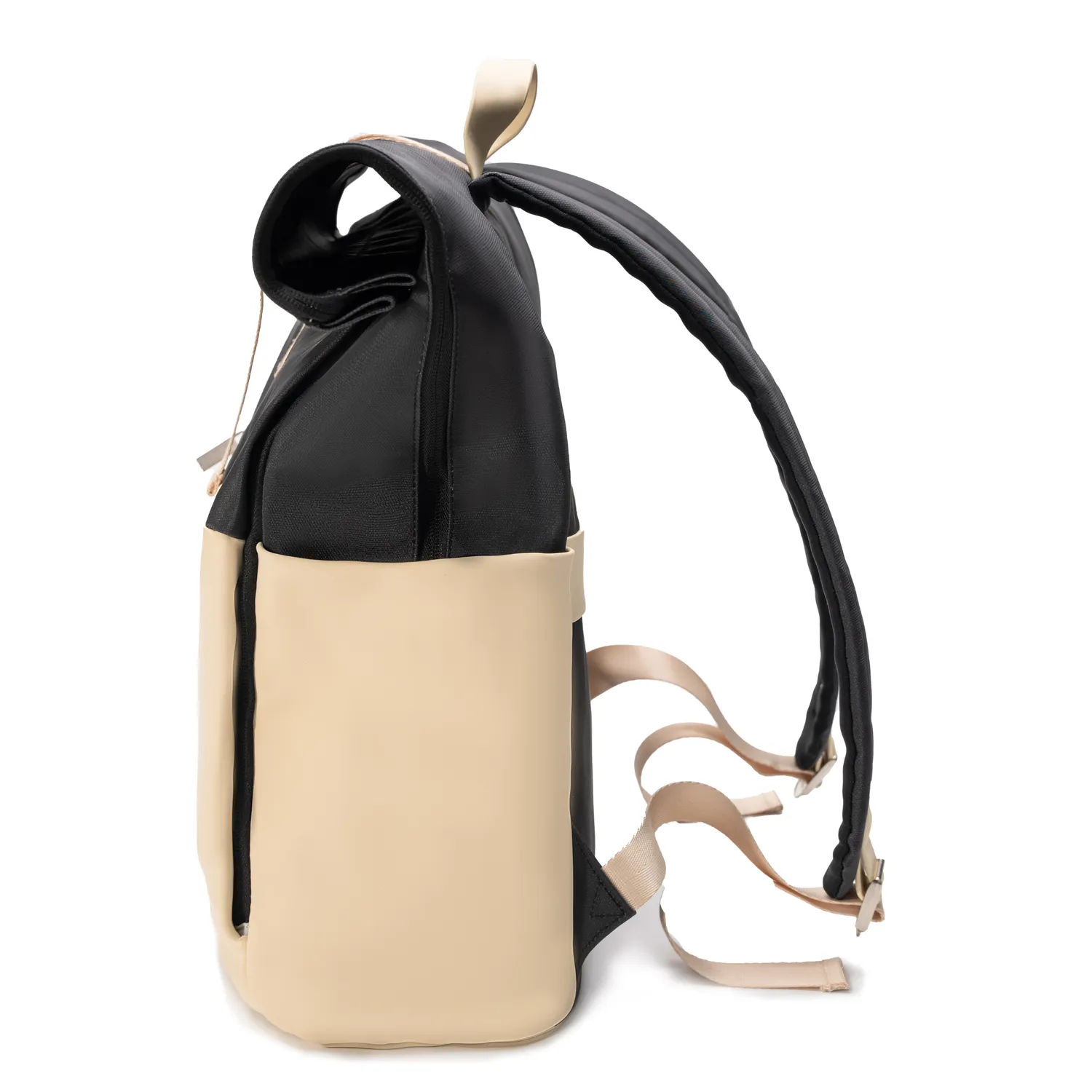 CELIMS Roll-Top zaino bagaglio a mano 45x36x20 nero impermeabile