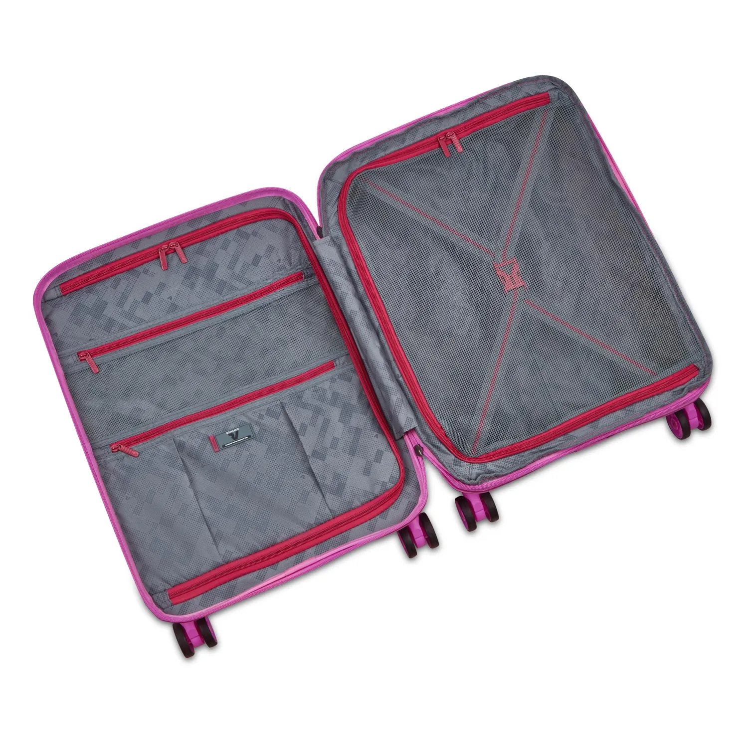 Roncato B-Flying trolley mano rosa espandibile 40L