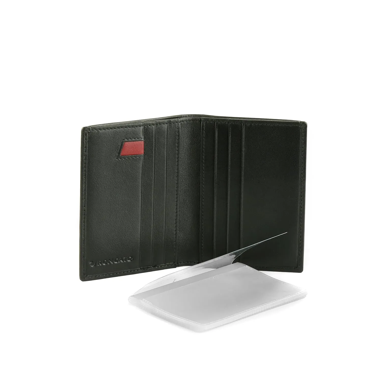 Roncato Pascal portacarte nero 8x10,2 cm vera pelle RFID