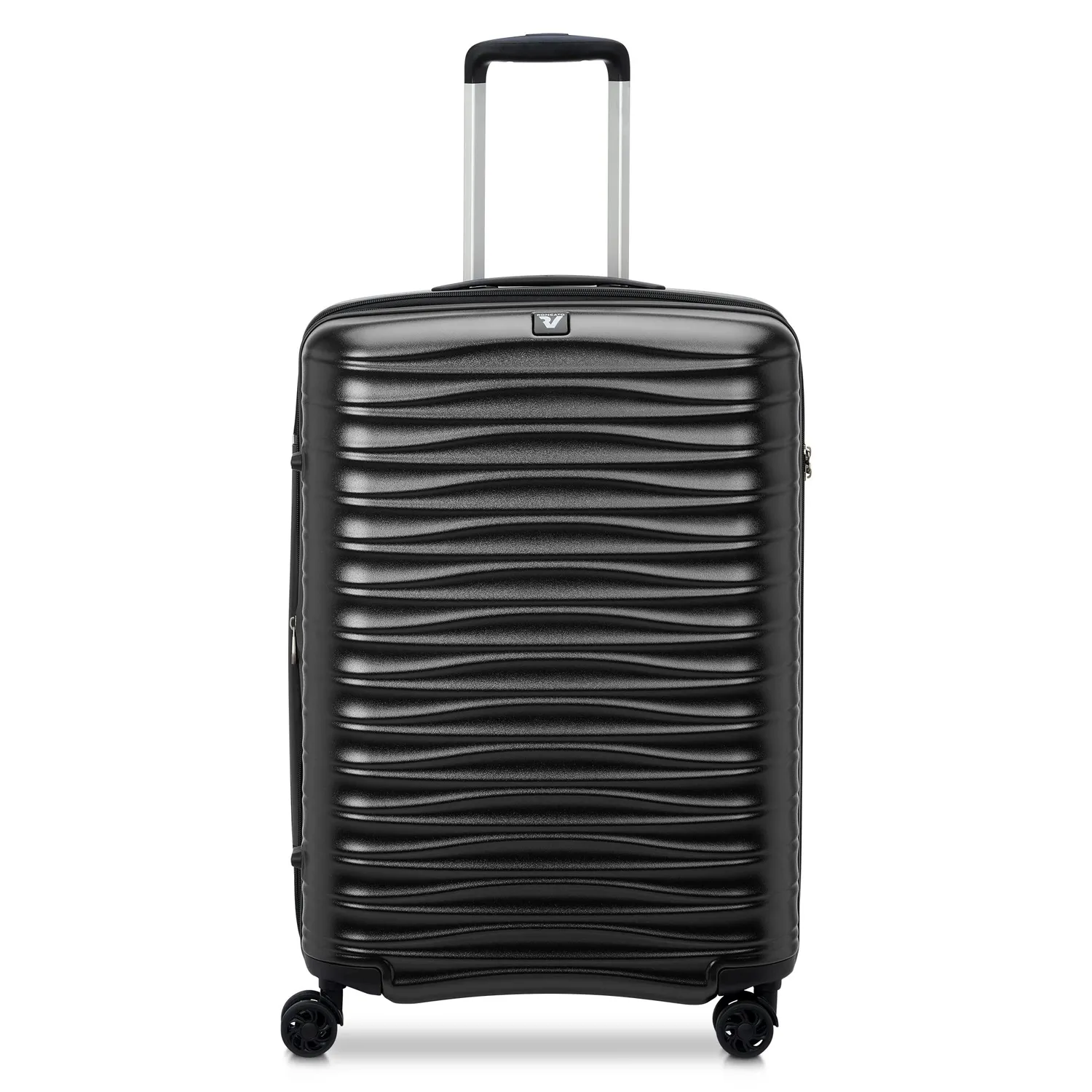 Roncato Wave Trolley Medio 65 cm Valigia Nero con TSA