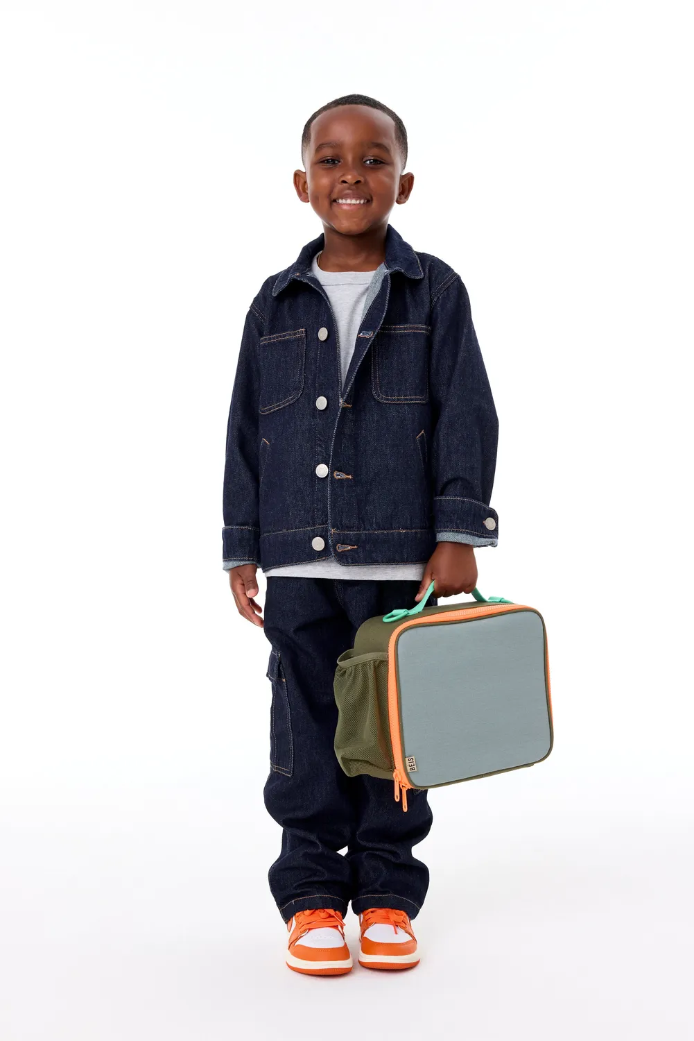 Beis Kids Lunch Box portapranzo termico Olive isolato