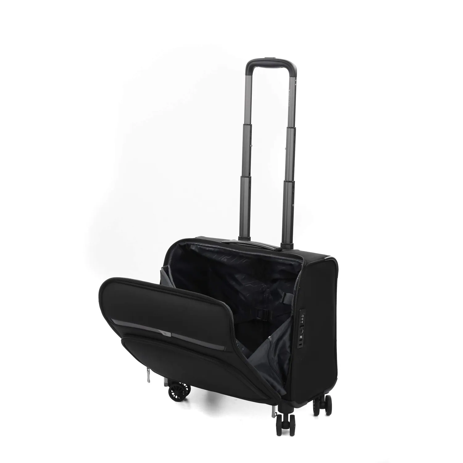 Roncato Biz 4.0 Trolley Porta PC 15.6" 4 Ruote Nero con USB