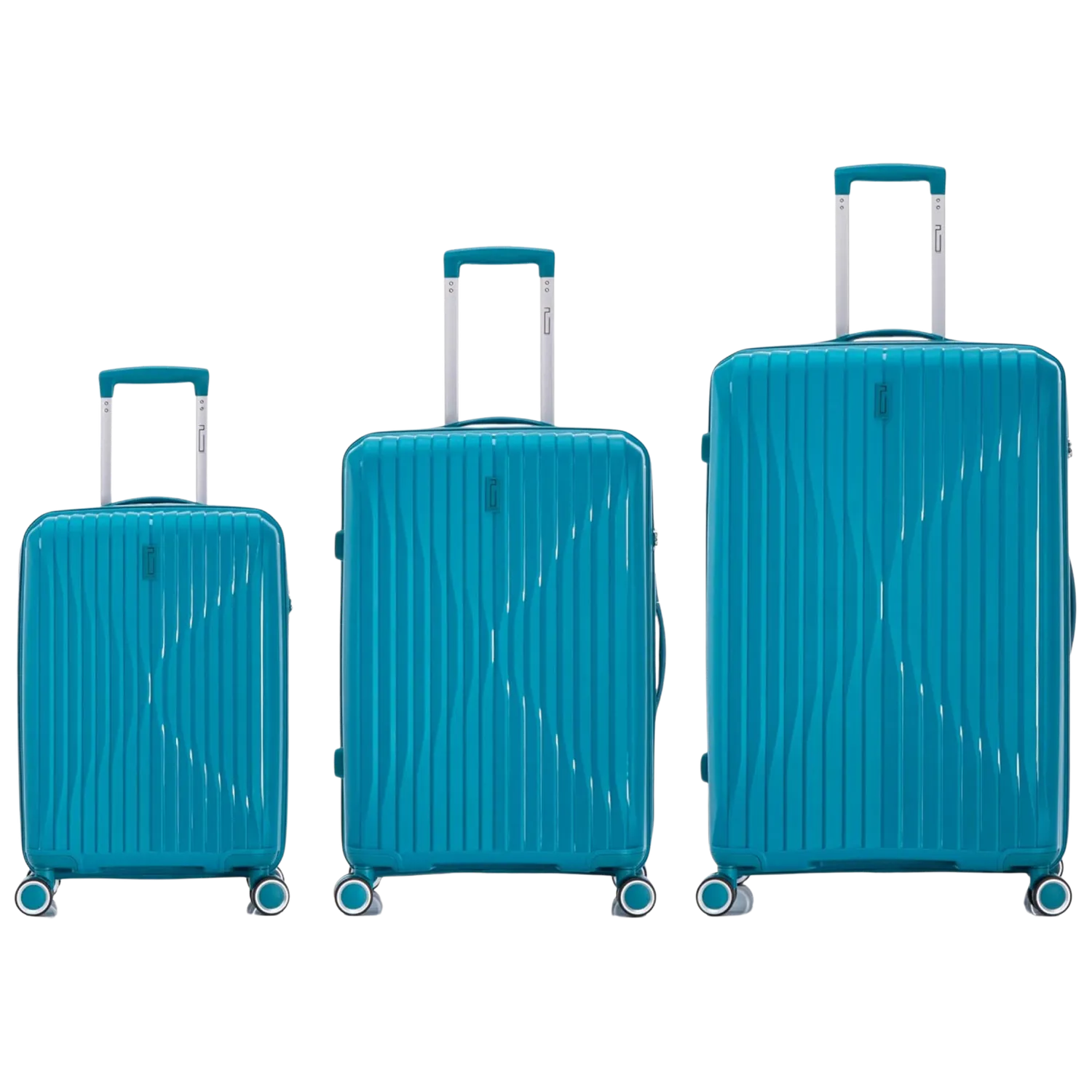 CELIMS SkyCruiser Set 3 Valigie Blu Polipropilene 55+65+75 cm