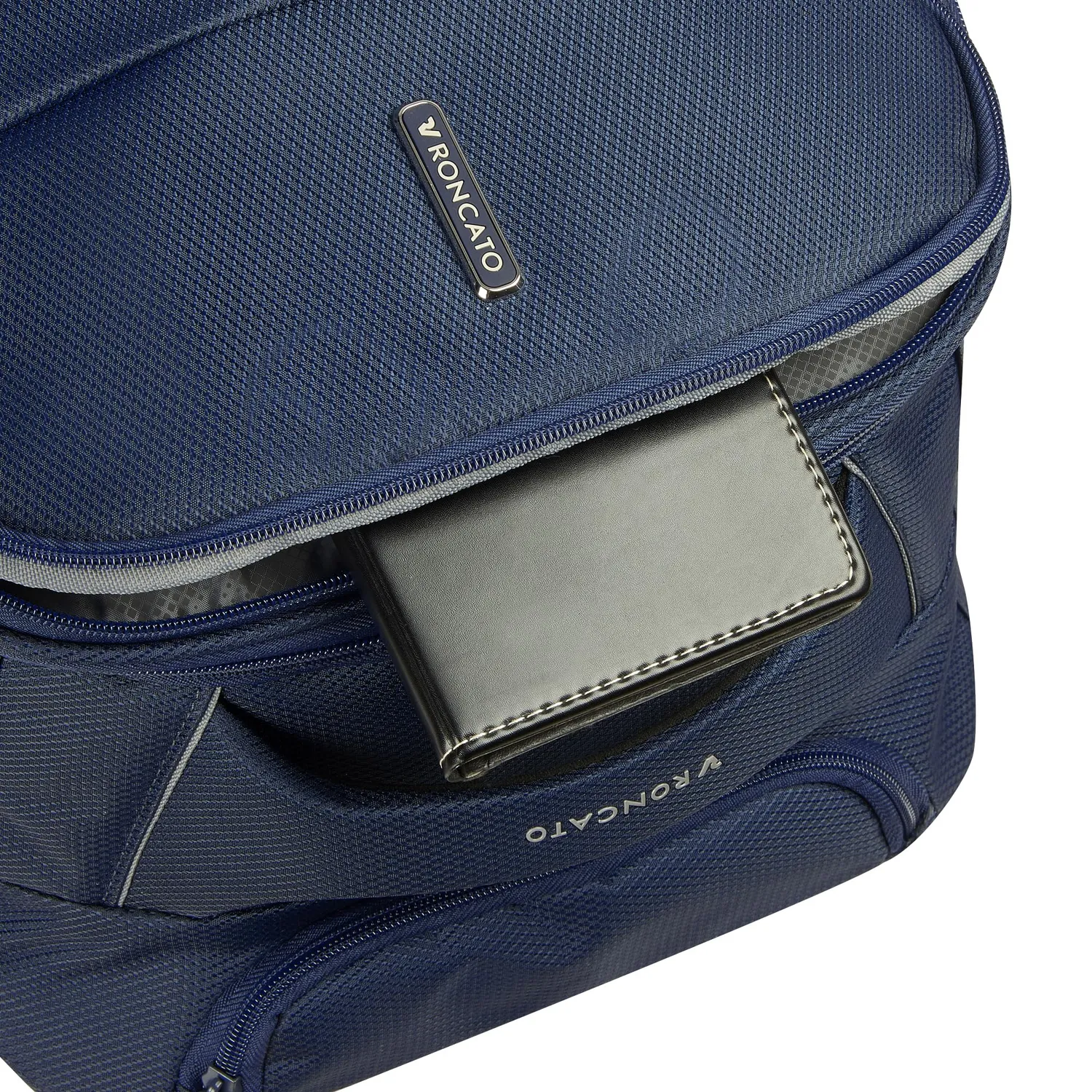 Roncato Ironik 2.0 zaino trolley 48x32x20 blu notte