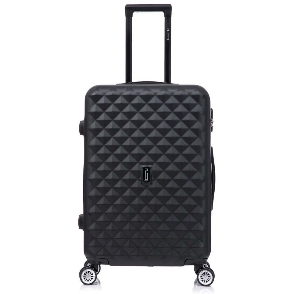 CELIMS Urban Valigia Stiva 65 cm Nera ABS 65x40x25 cm