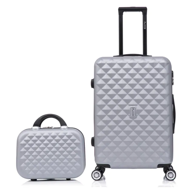 CELIMS Urban Valigia Cabina 55 cm + Beauty nera ABS