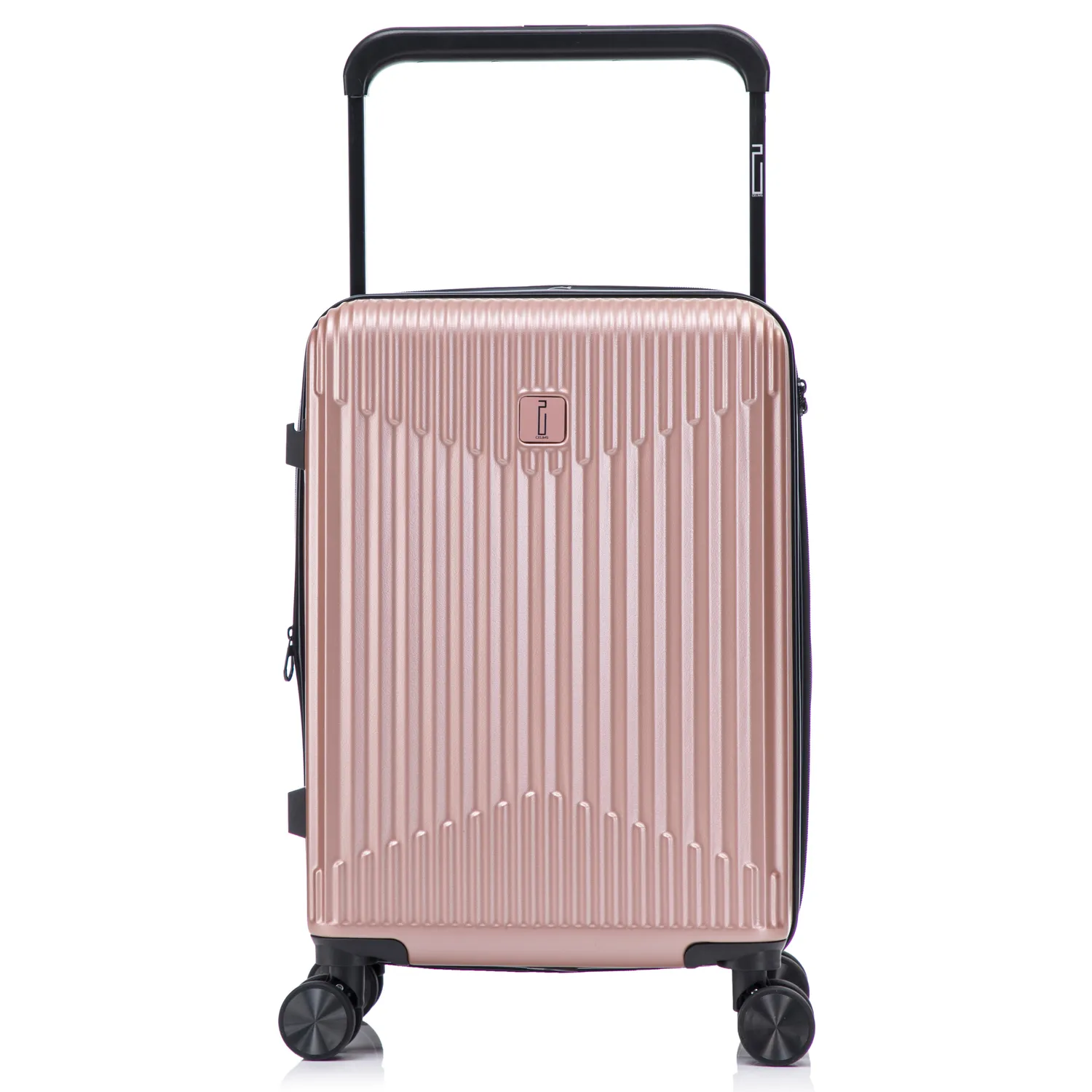 CELIMS Wide Trolley set 3 valigie ABS nere estensibili
