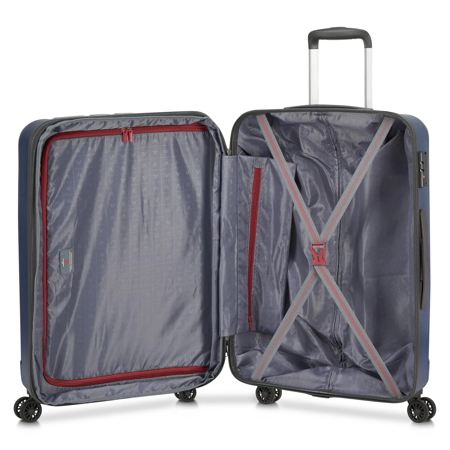 Roncato Kinetic 2.0 76 cm Trolley Grande Blu Rigido TSA