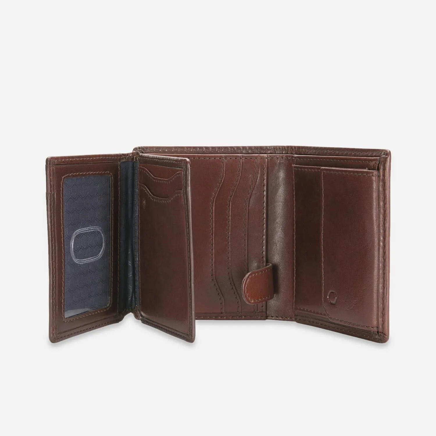 Jekyll Hide Oxford portafoglio uomo nero pelle con ID