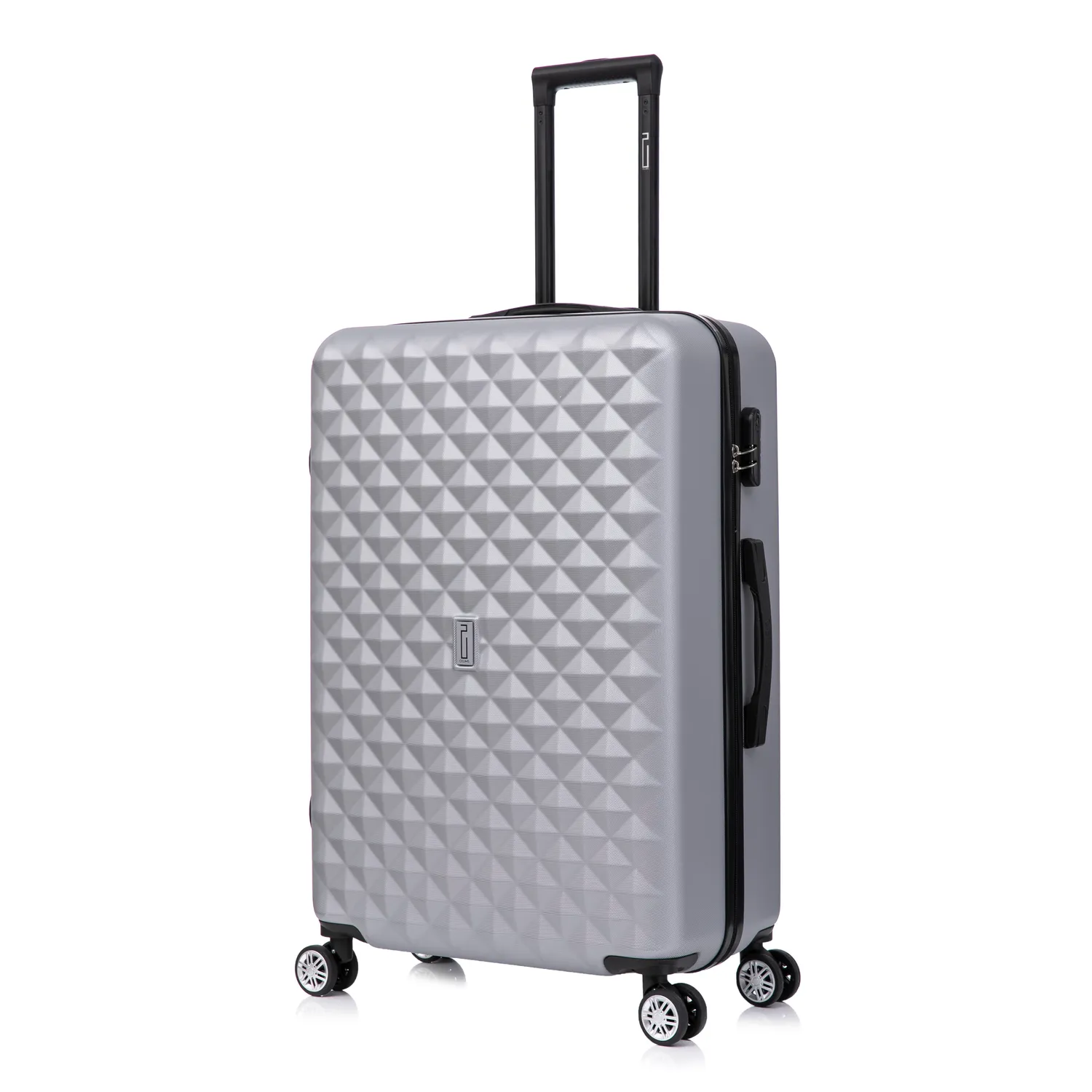 CELIMS Urban Valigia Stiva XL 75 cm ABS Argento con Beauty