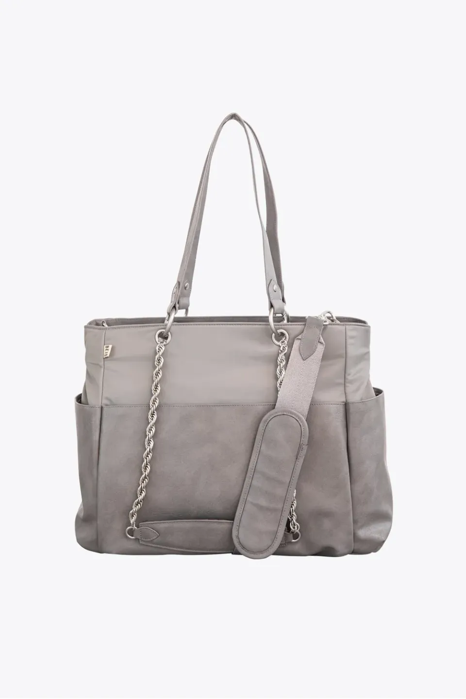 Beis The Diaper Bag borsa fasciatoio grigio 4 tracolle