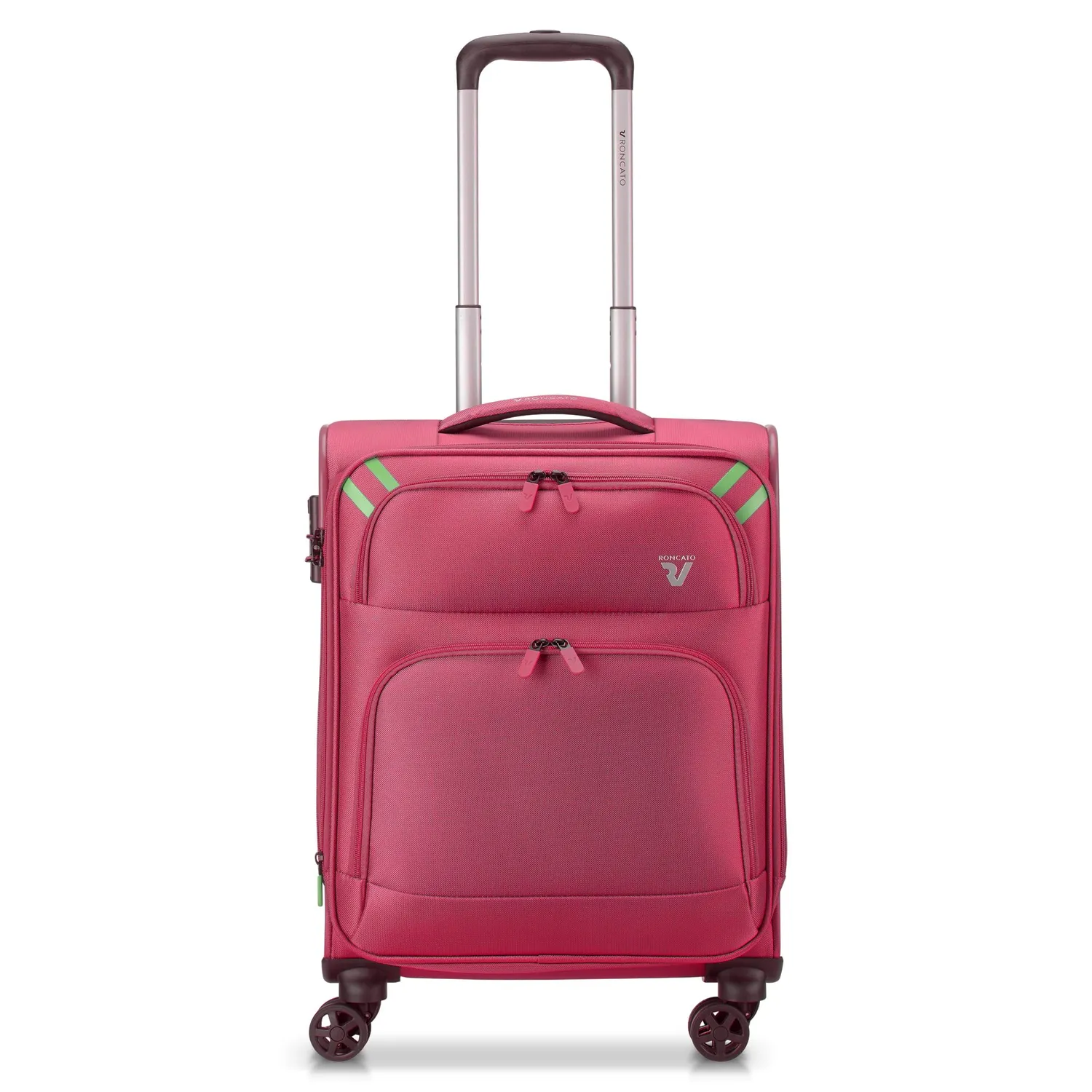 Roncato Twin trolley cabina morbido 55x40x20 TSA ultraleggero