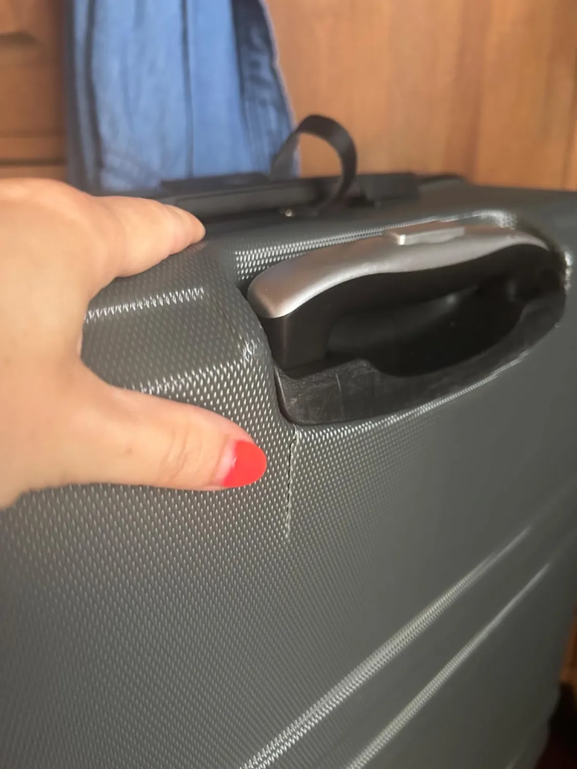 Kono trolley rigido TSA bagaglio a mano 4 ruote