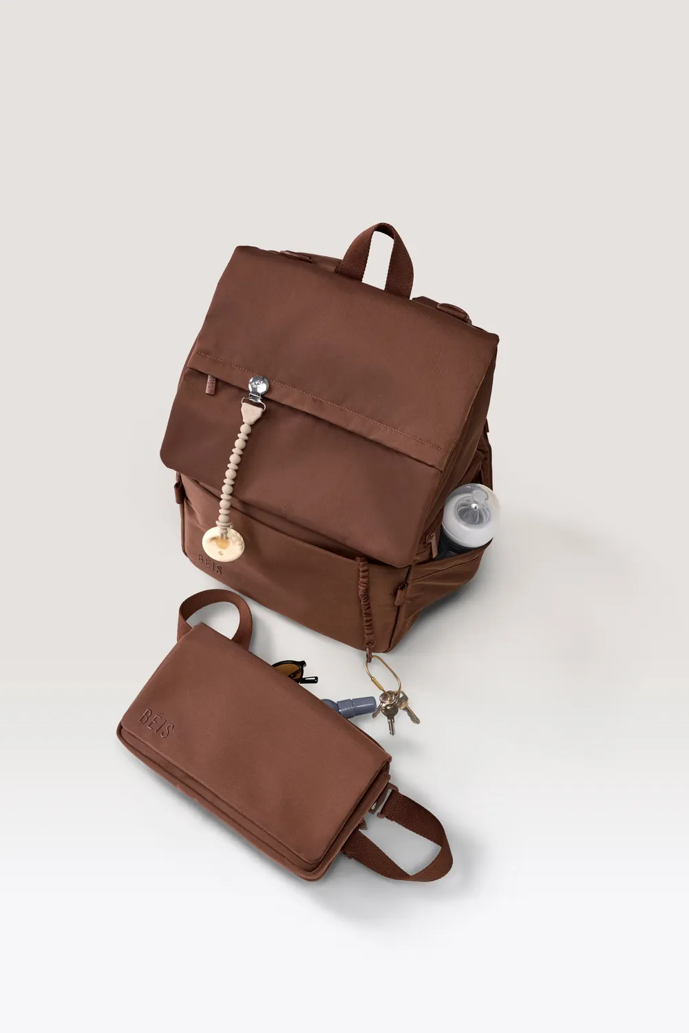 Beis Ultimate Diaper Backpack borsa fasciatoio Maple