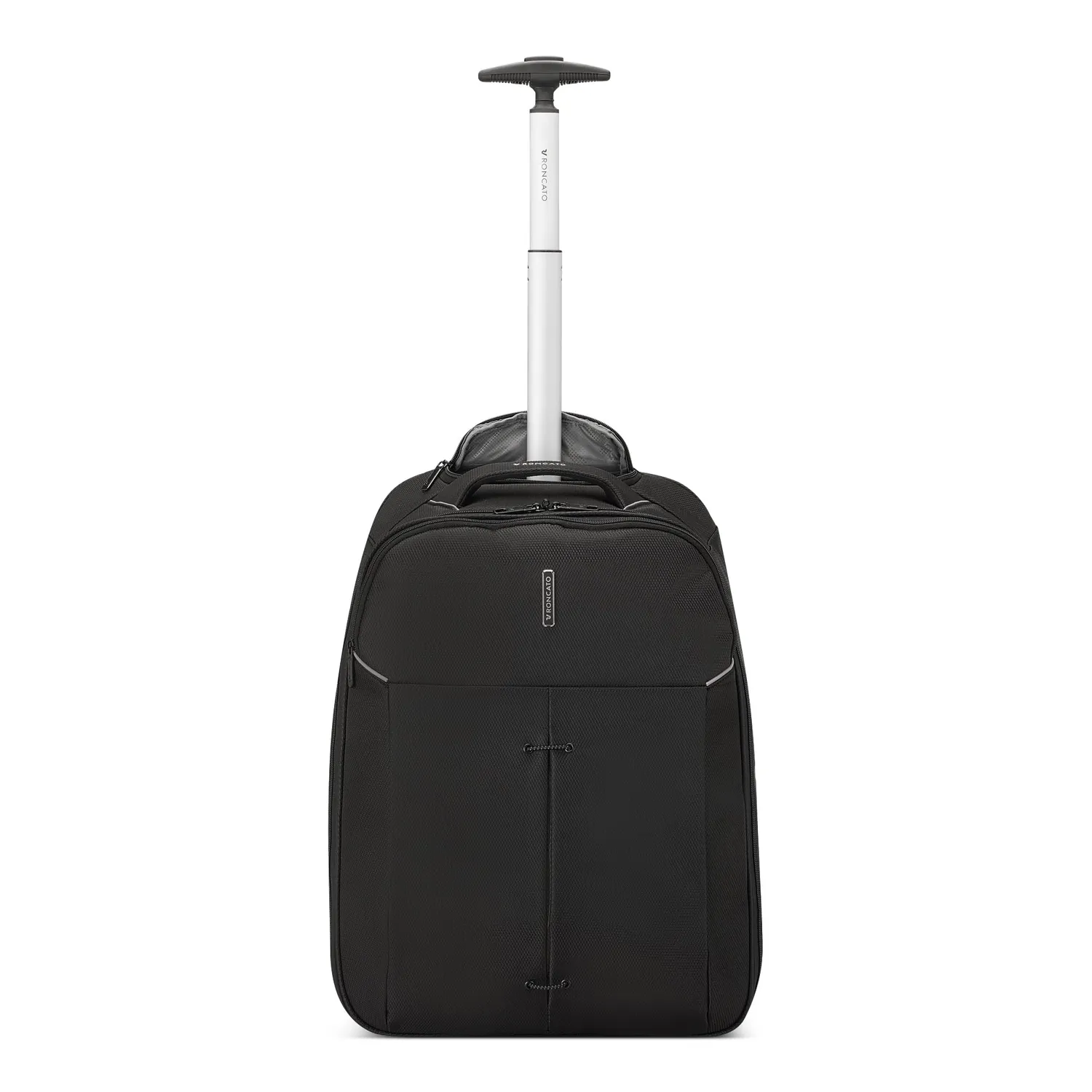 Roncato Ironik 2.0 Zaino Trolley 55x40x20 Nero Porta PC 17"