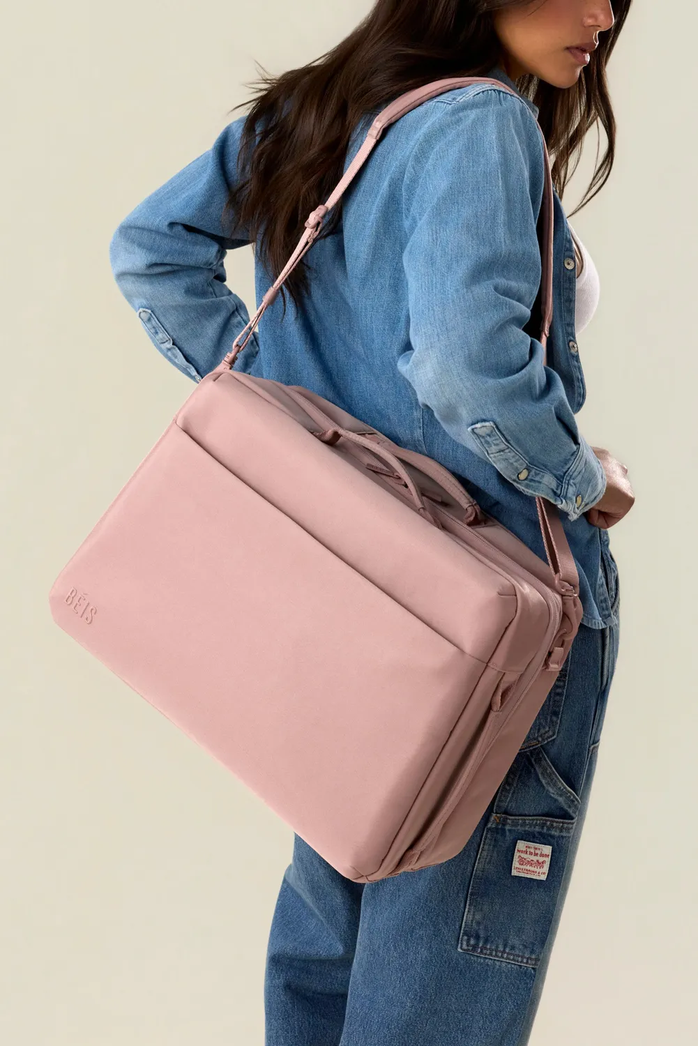 Beis Ultimate Travel Duffle borsone Atlas Pink sotto sedile