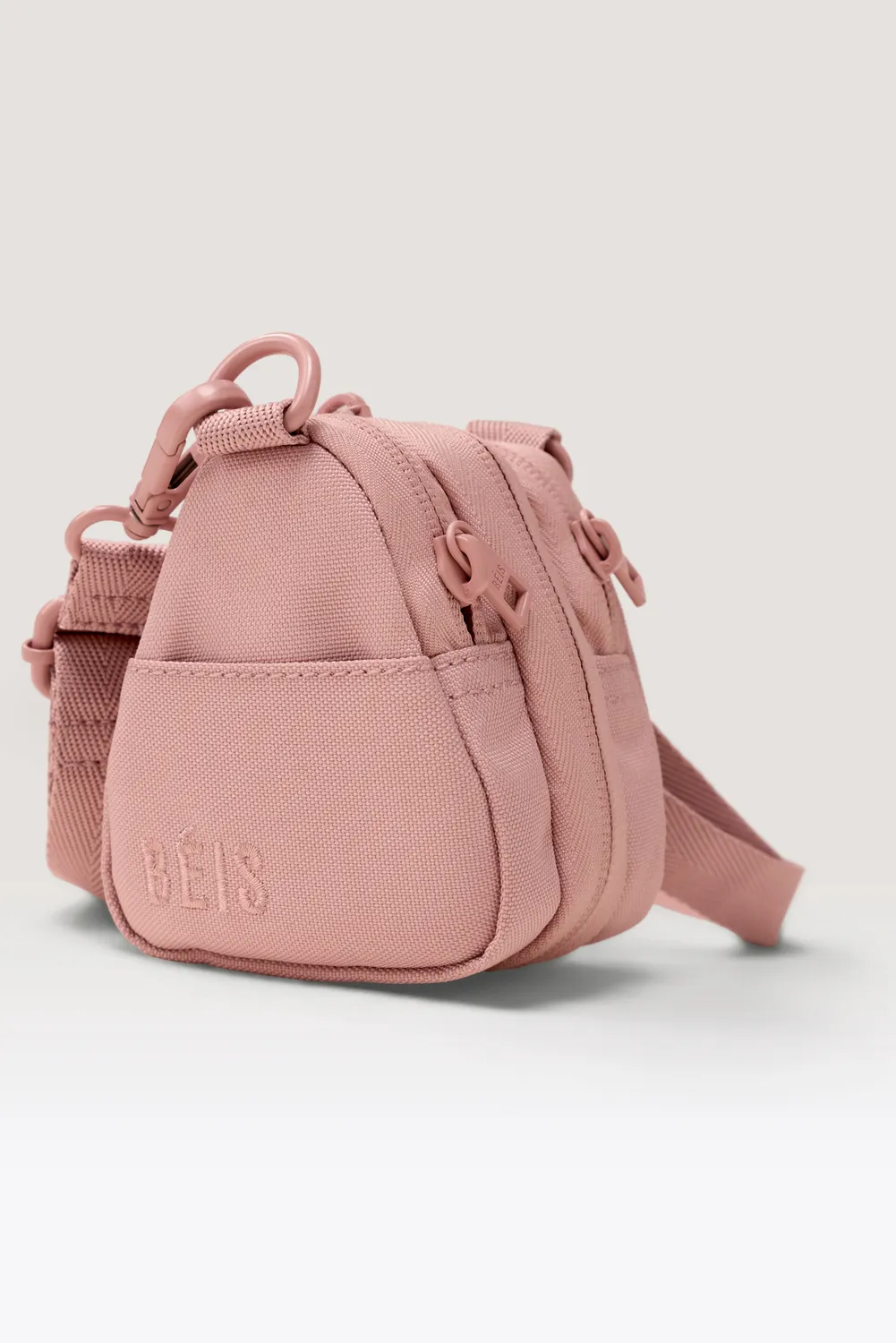 Beis Expandable Crossbody Charm tracollina Atlas Pink espandibile