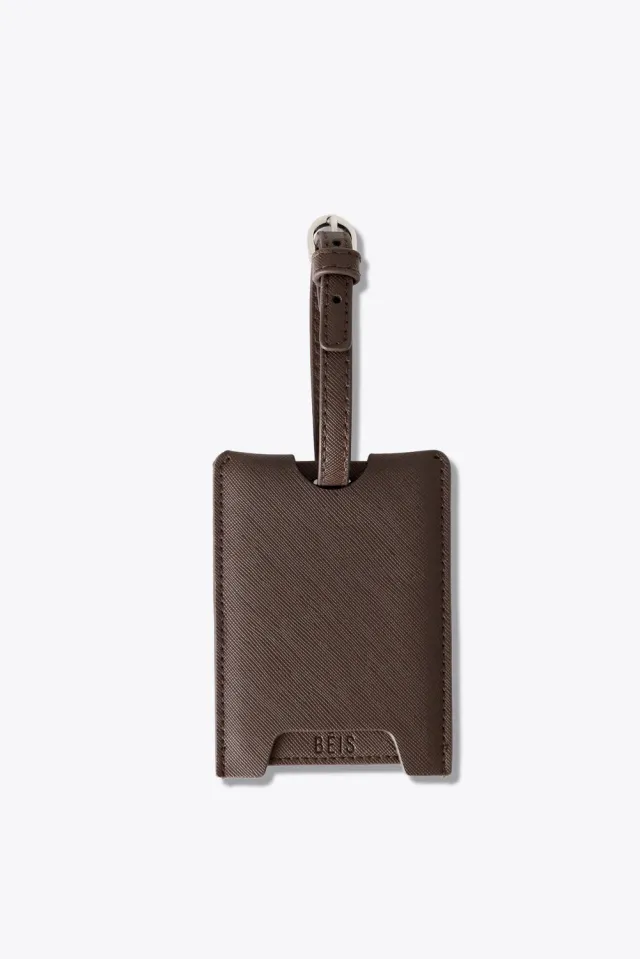 Beis The Luggage Tag Espresso Etichetta Bagaglio