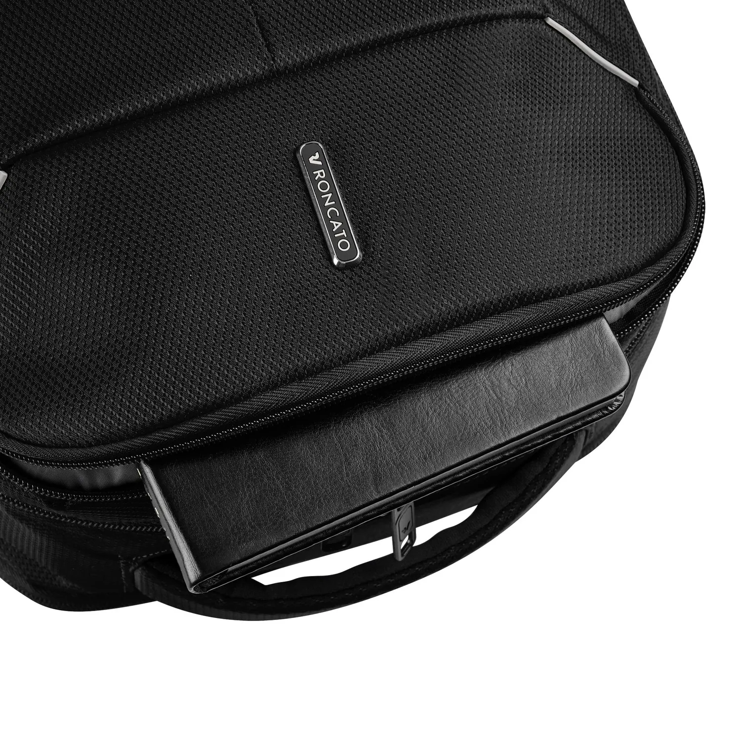 Roncato Ironik 2.0 Zaino Nero Ryanair 40x25 Espandibile