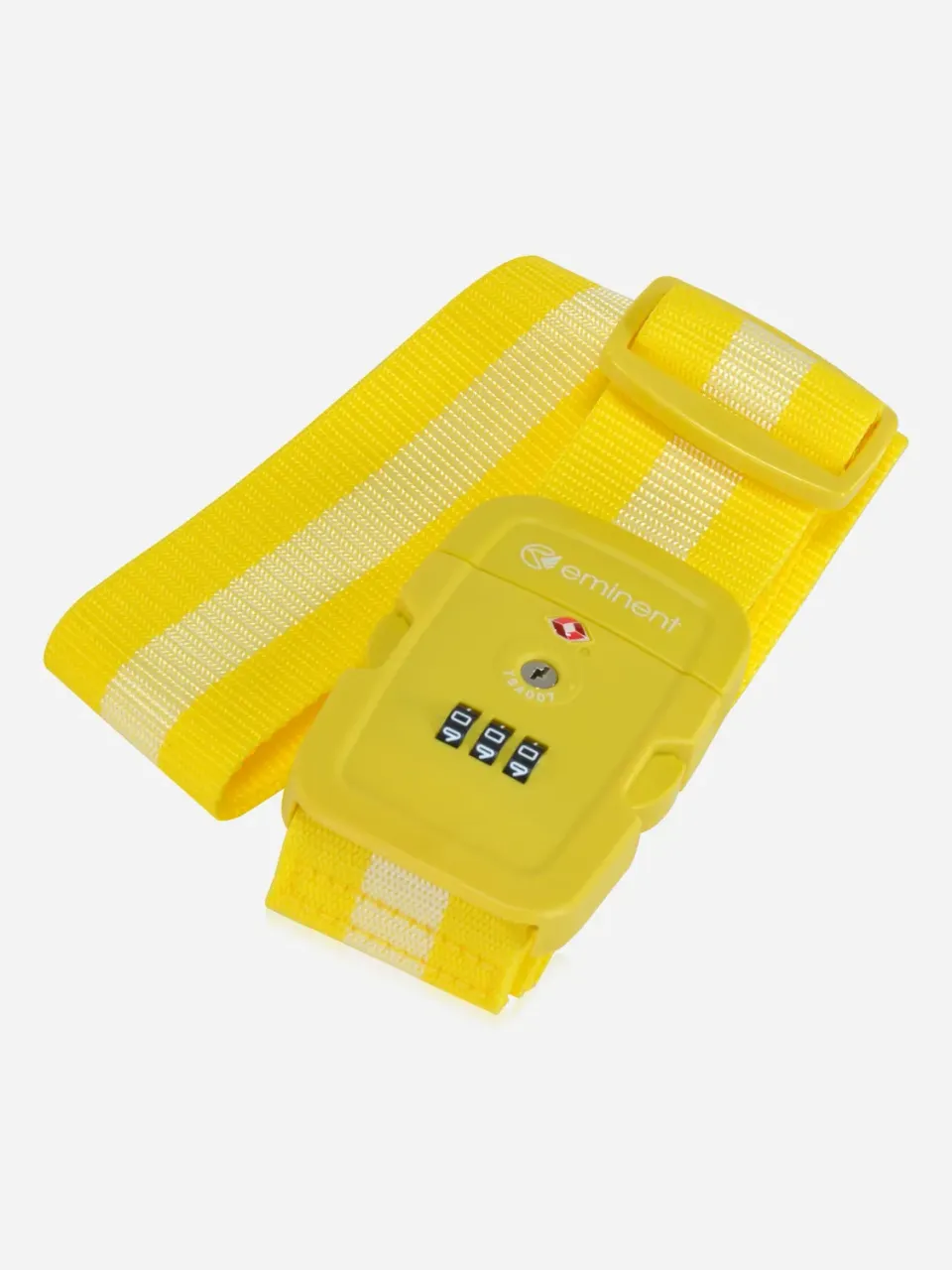 Eminent Nastro Bagagli con Lucchetto TSA Giallo