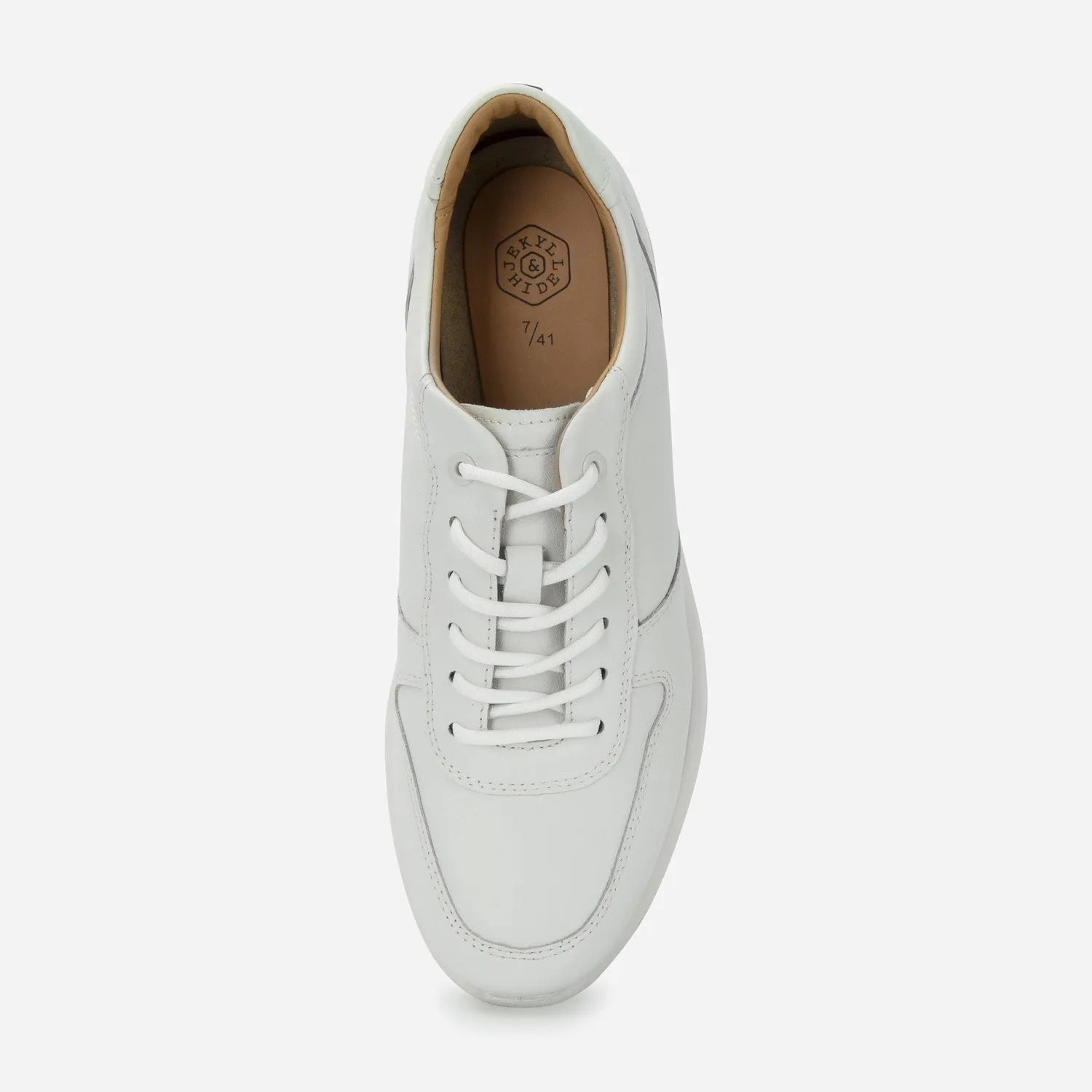 Jekyll & Hide Franca Sneakers Bianche Pelle Donna 4-9