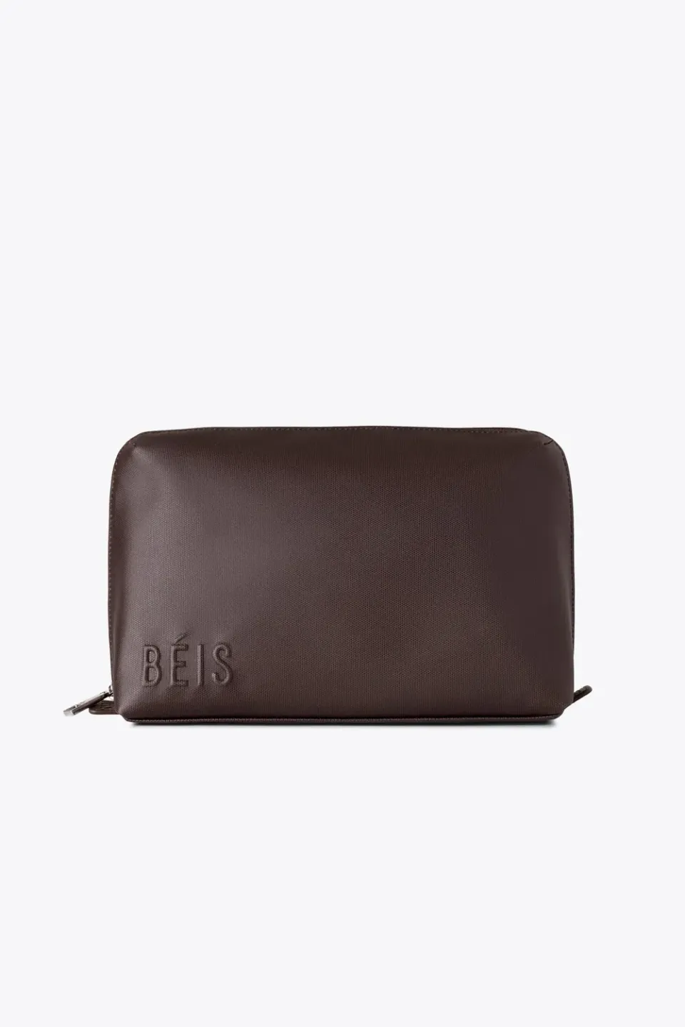 Beis Medium Cosmetic Pouch trousse espresso