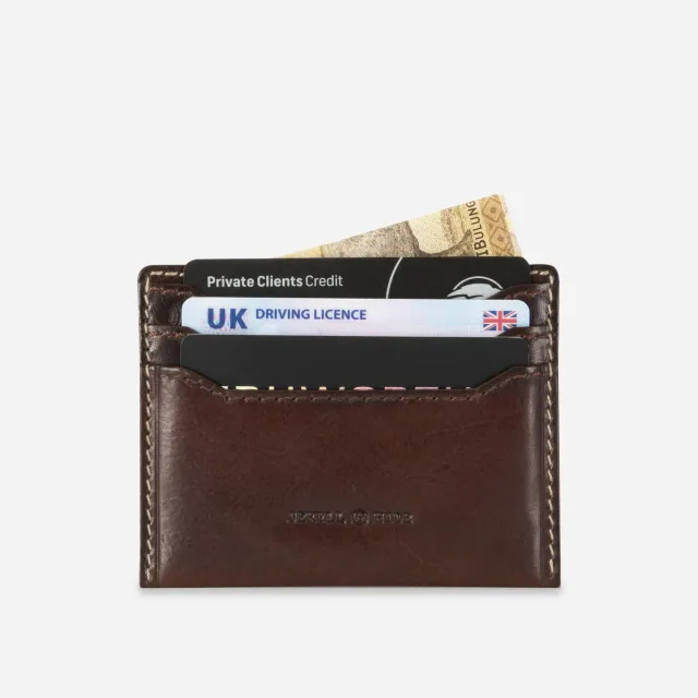 Jekyll Hide Roma Portacarte Pelle RFID Tan