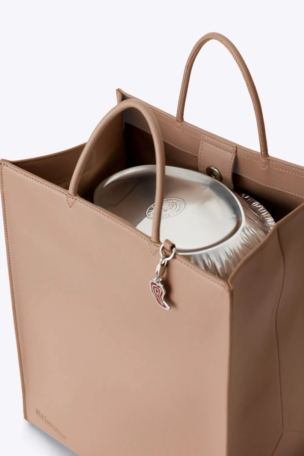 Beis Chipotle To Go Bag borsa Kraft Brown lunch