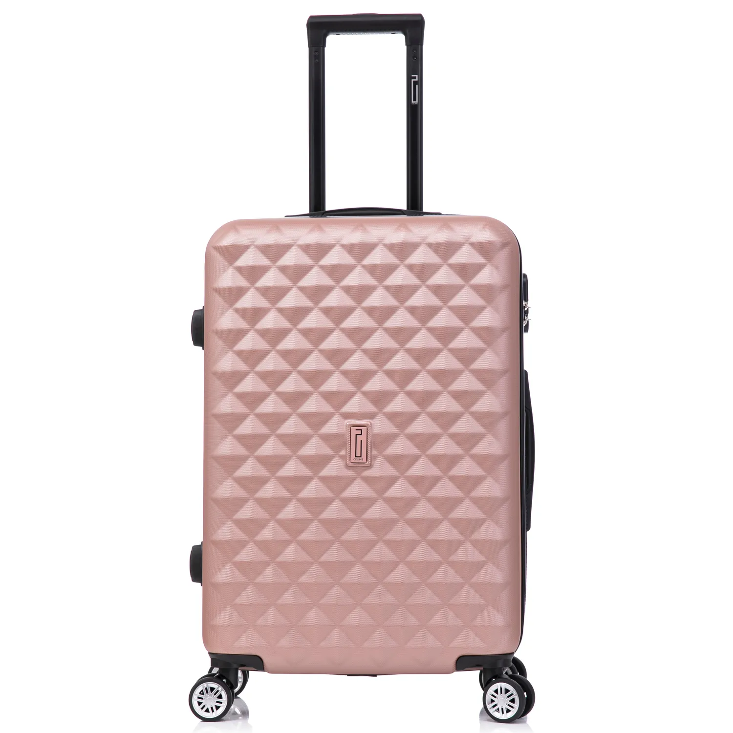 CELIMS Urban Medium valigia rigida 65 cm oro rosa con beauty