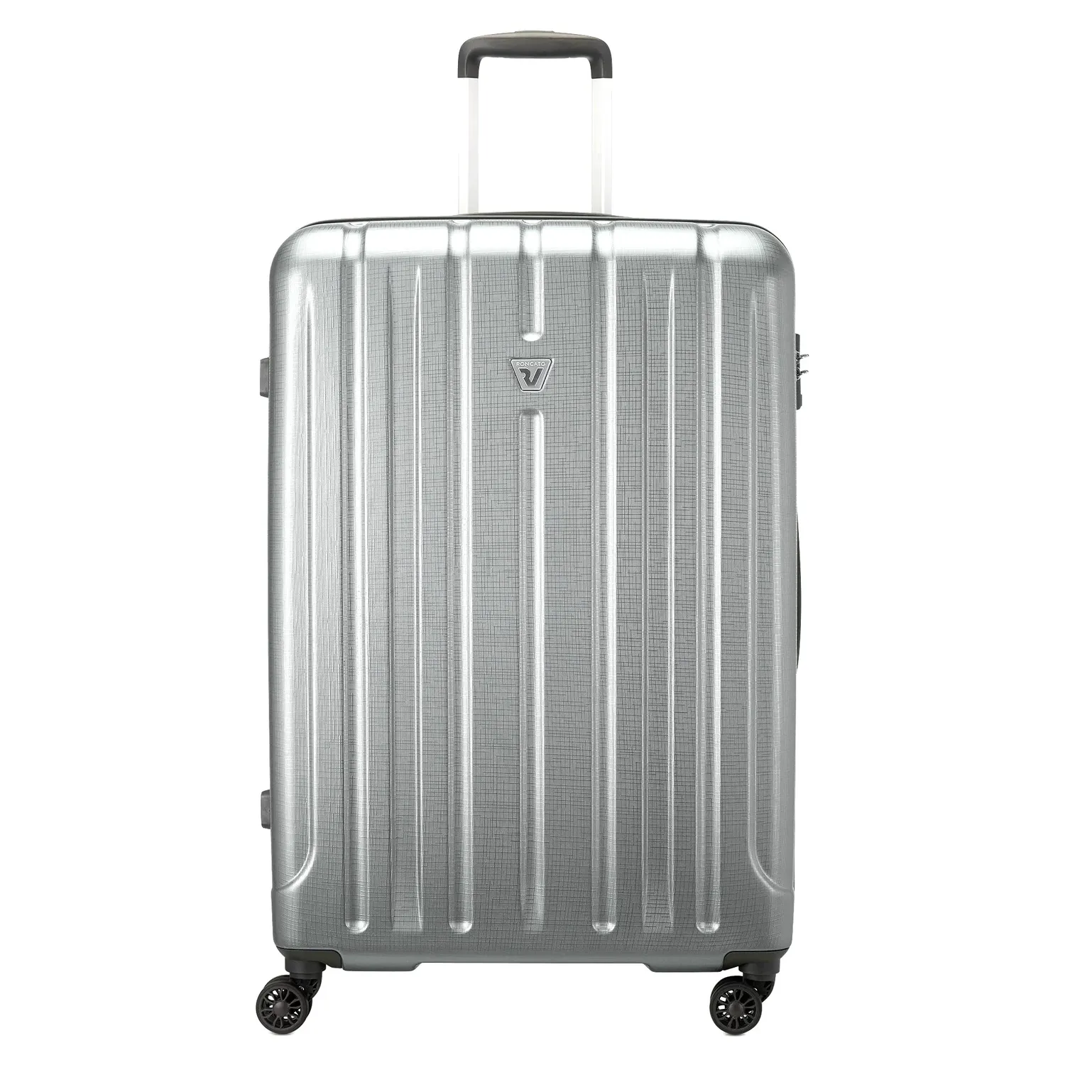 Roncato Kinetic 2.0 trolley rigido large silver 103 L
