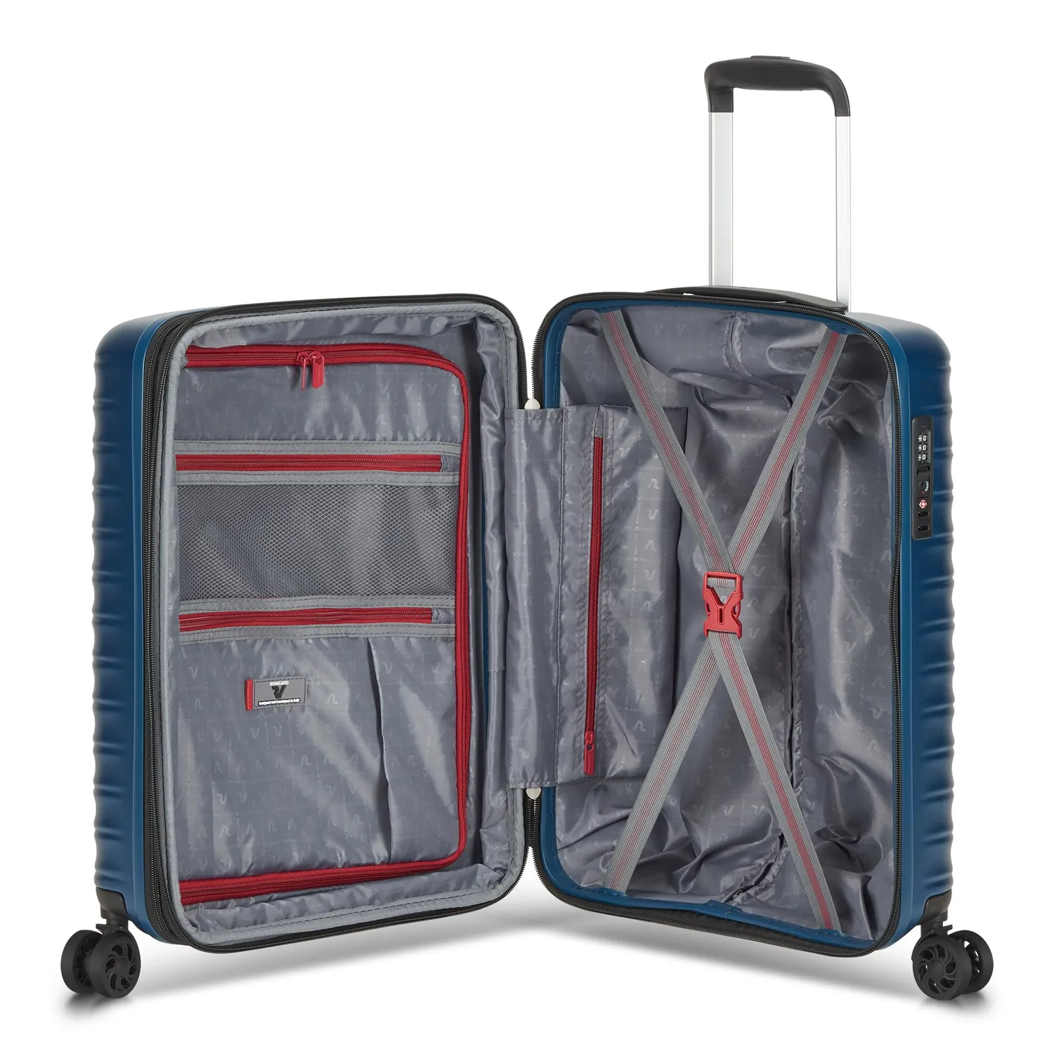 Roncato Wave DLX trolley bagaglio a mano denim 40 L