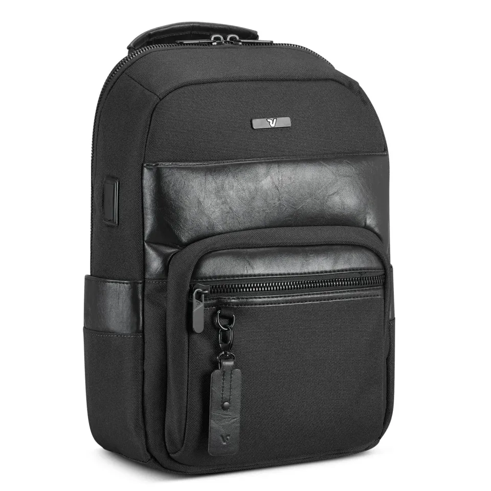 Roncato Nevada Zaino Porta PC 14" 28x41x13 cm Nero USB