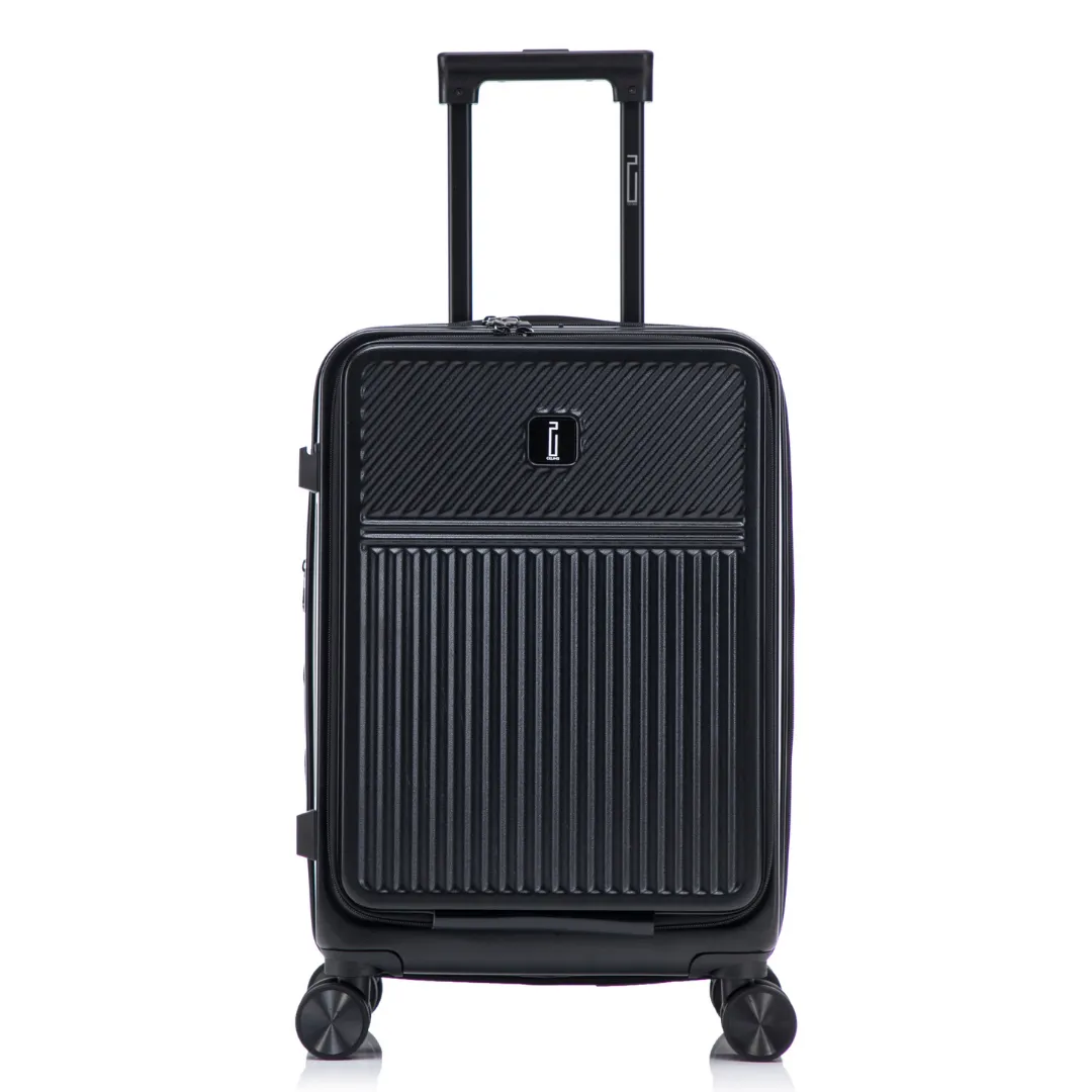 CELIMS Front Set 3 Valigie 75-65-56 Nero Espandibili