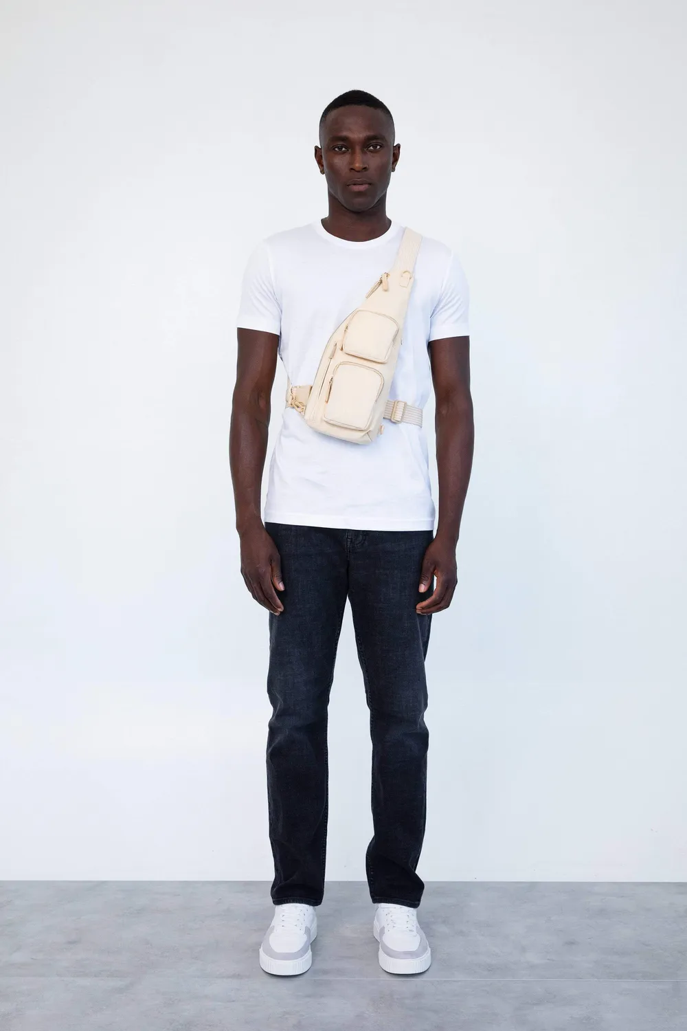 Beis Survival Sling borsa tracolla beige