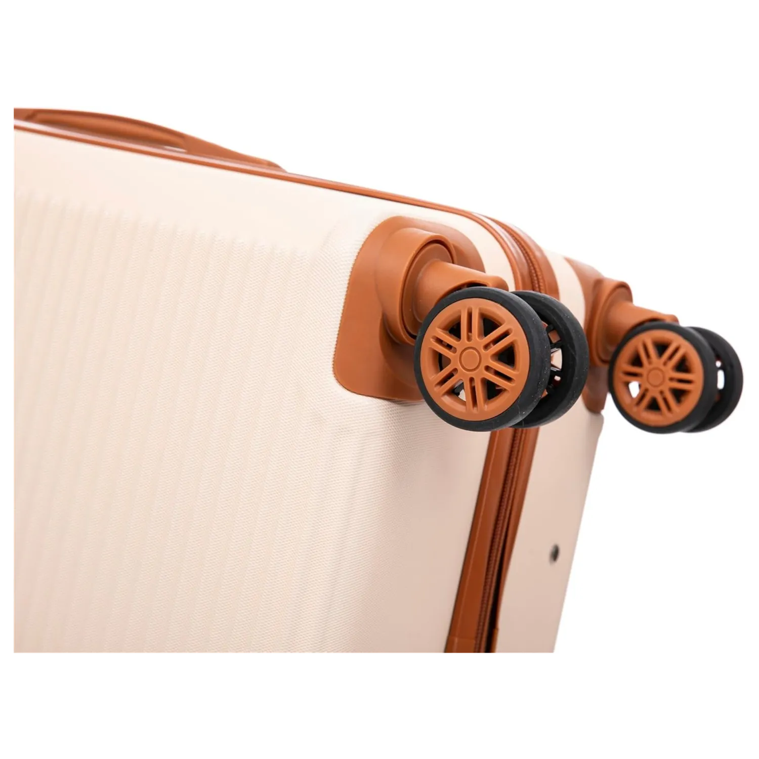 CELIMS Weekend S valigia cabina 55 cm Crème ABS leggera