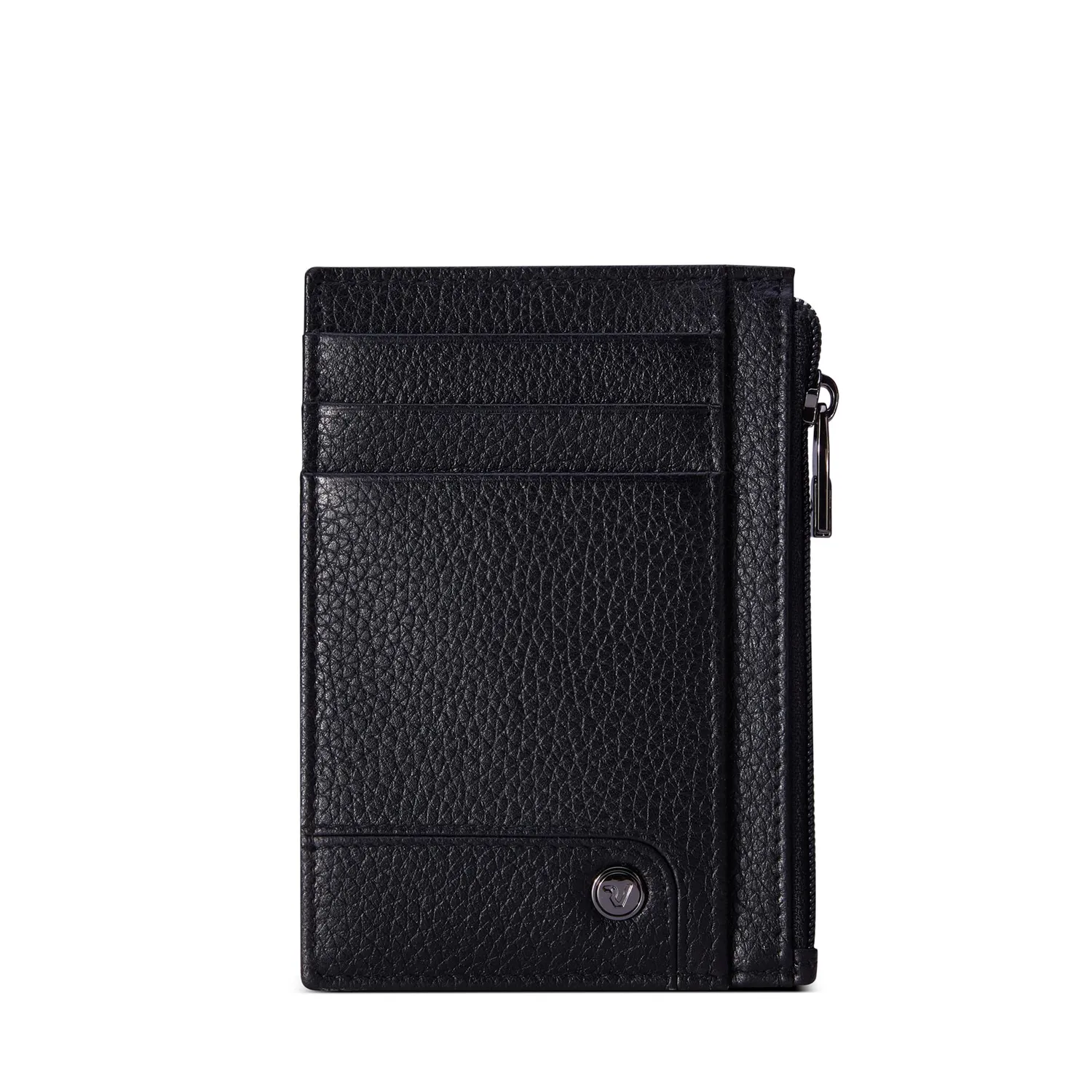 Roncato Alaska porta carte pelle blu navy 8,5 cm