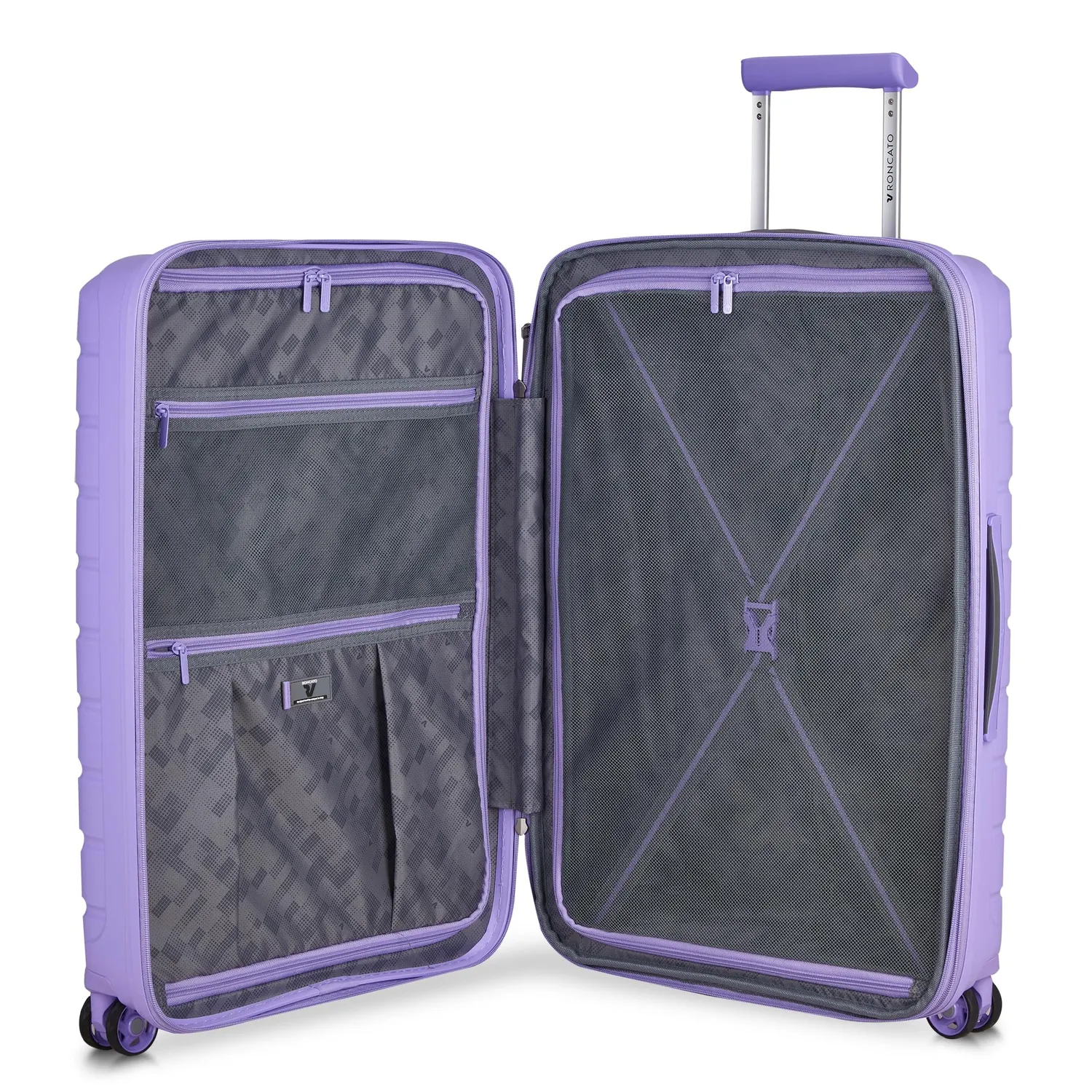 Roncato B-Flying trolley medio 68 cm lavanda espandibile