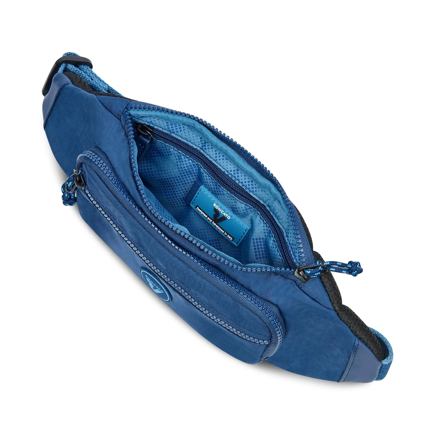 Roncato Rolling marsupio blu nylon idrorepellente