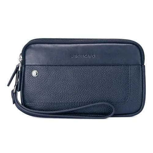 Roncato Alaska Borsello Uomo 3 Scomparti Nero