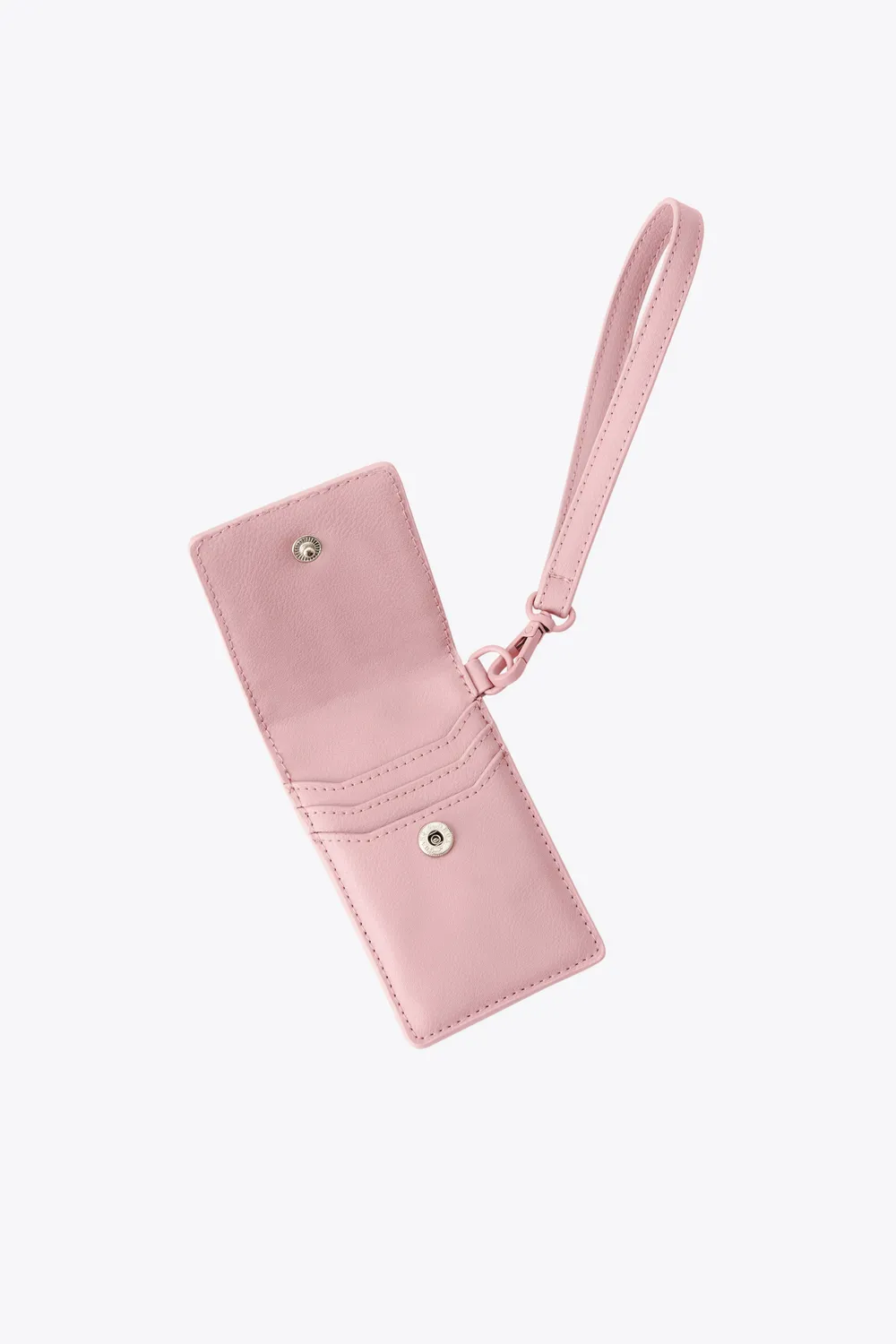 Beis ID Wristlet Portacarte Polso Rosa Atlas