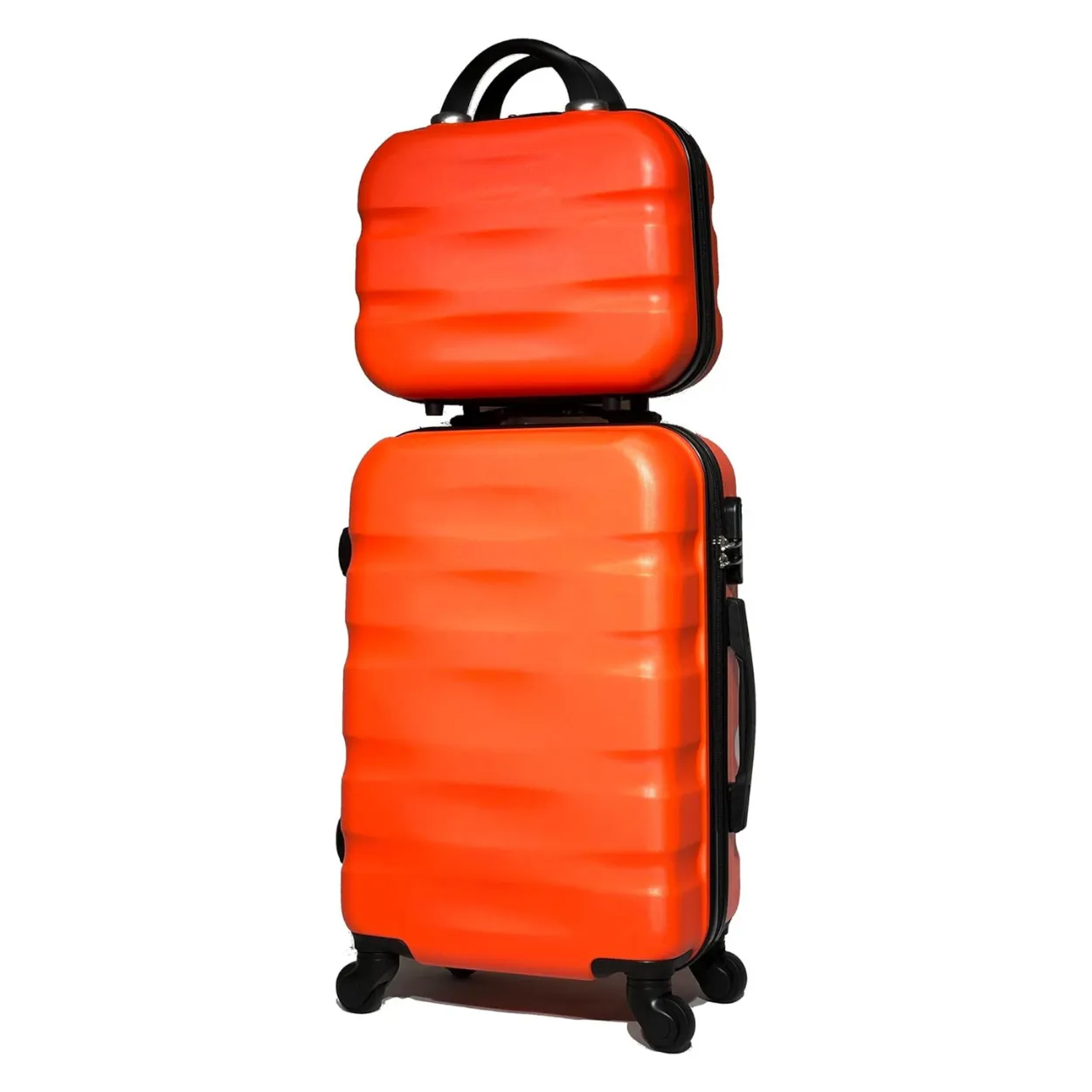 CELIMS AeroWave S valigia cabina 55 cm nera + beauty