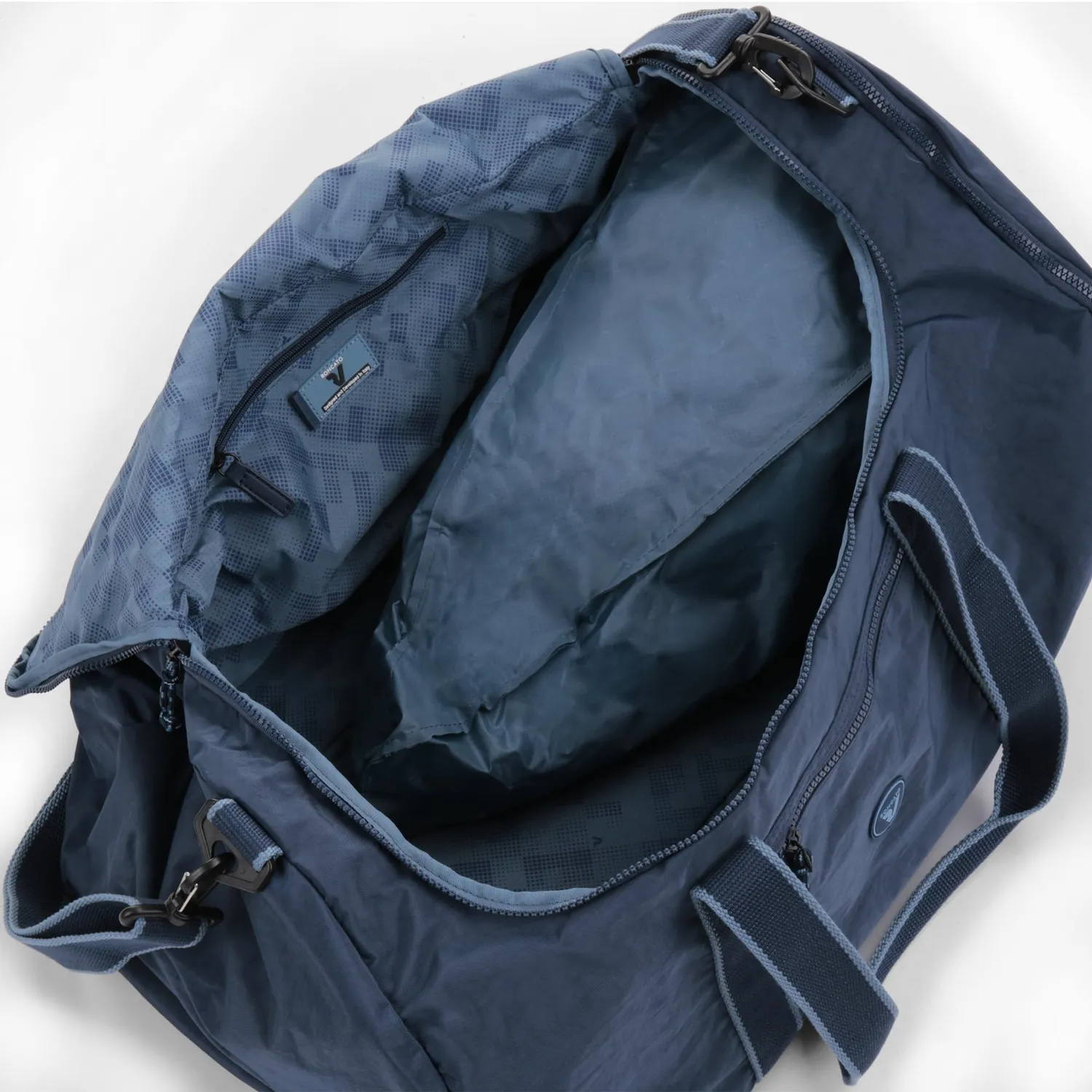 Roncato Rolling borsone 60x35x35 blu 70L idrorepellente