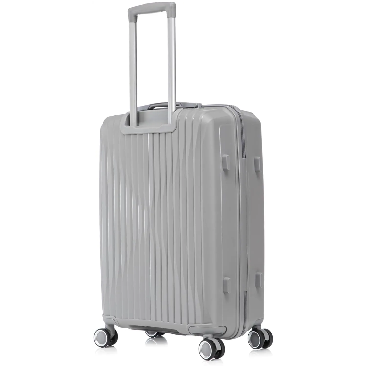 CELIMS SkyCruiser L 65cm valigia stiva grigia in polipropilene